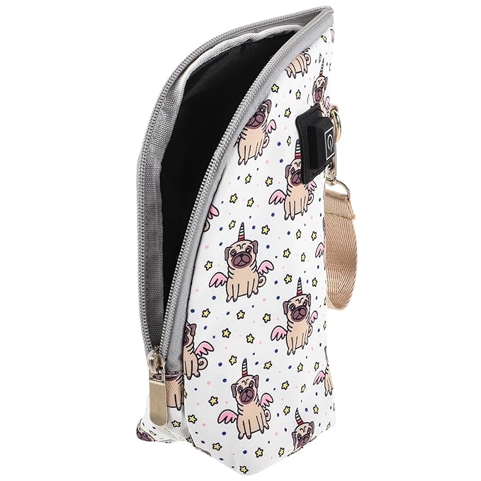 Healifty Bottle Warmer 3 Temperature Levels Portable Bottle Heater Compact Milk Warmer Cover