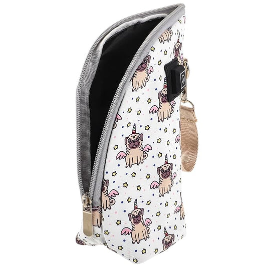 Healifty Bottle Warmer 3 Temperature Levels Portable Bottle Heater Compact Milk Warmer Cover