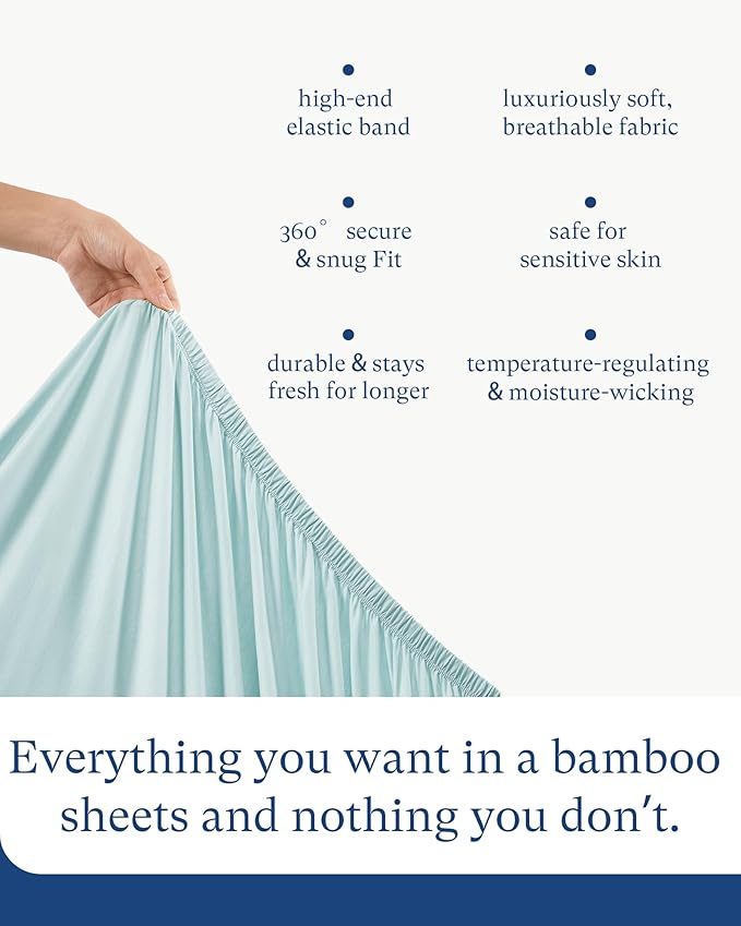 PurComfy Supersoft Crib Sheets for Boys Girls, Premium Bamboo Viscose Buttery Soft Crib Mattress Fitted Sheet, Stretchy Knit Baby Sheet, Silky Comfort Baby Bed Sheets 28x52x9 Extra Deep Pocket