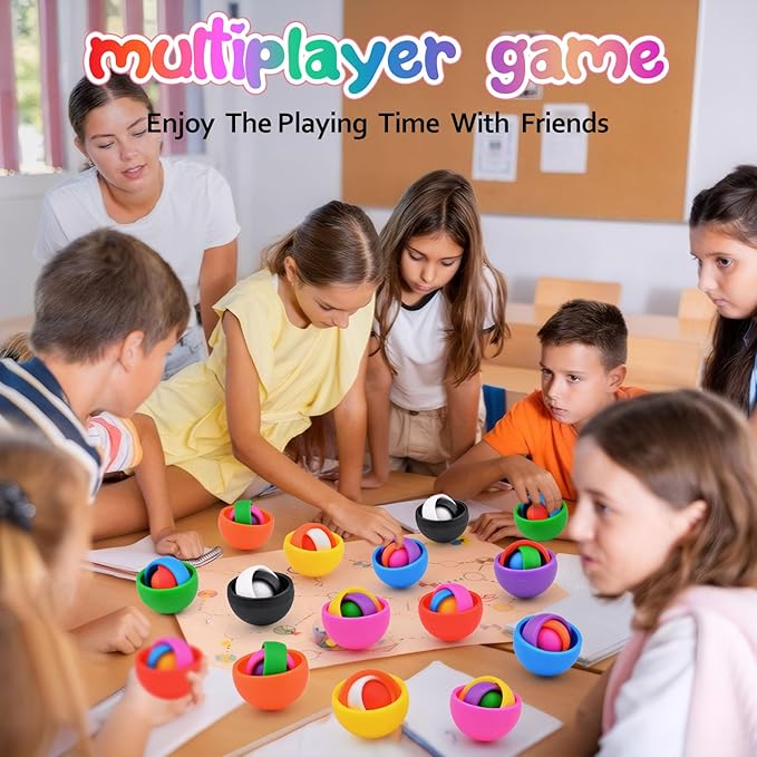 Fidget Toys Adults Pack, Fidget Spinner Set for Kids, Sensory Toys Boys Girls Teens Eaeter Egg Stuffers Party Favors, ADHD Autism Stress Relief Finger Toys, Gift for Kids Adult Birthday