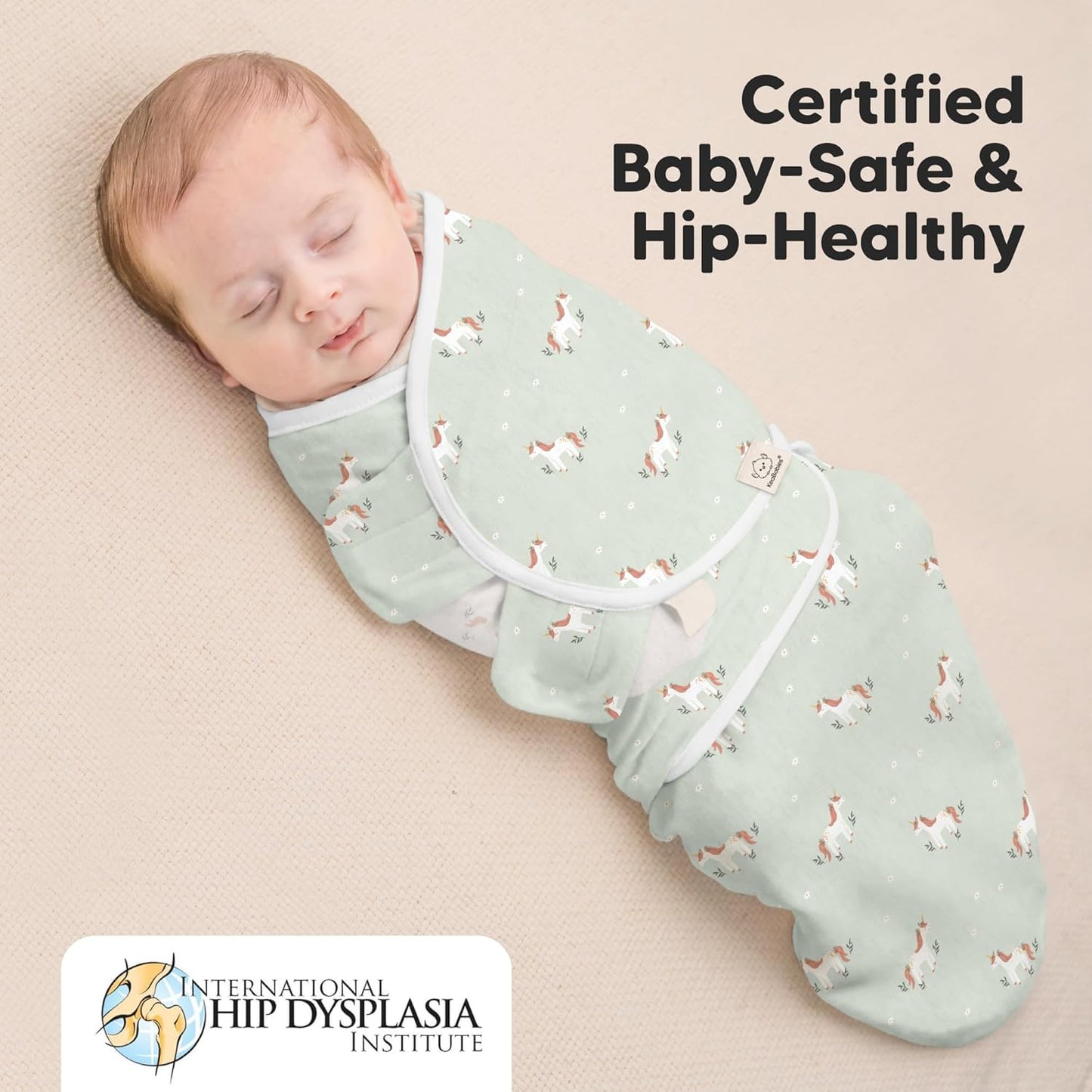 Baby Swaddle Sleep Sacks with Zipper - 3-Pack Swaddles for Newborns 0-3 Months, Infant, Baby Girls, Boys, Soft & Durable Newborn Sleep Sack, Easy Diaper Change Swaddling Blanket (Lunaris)