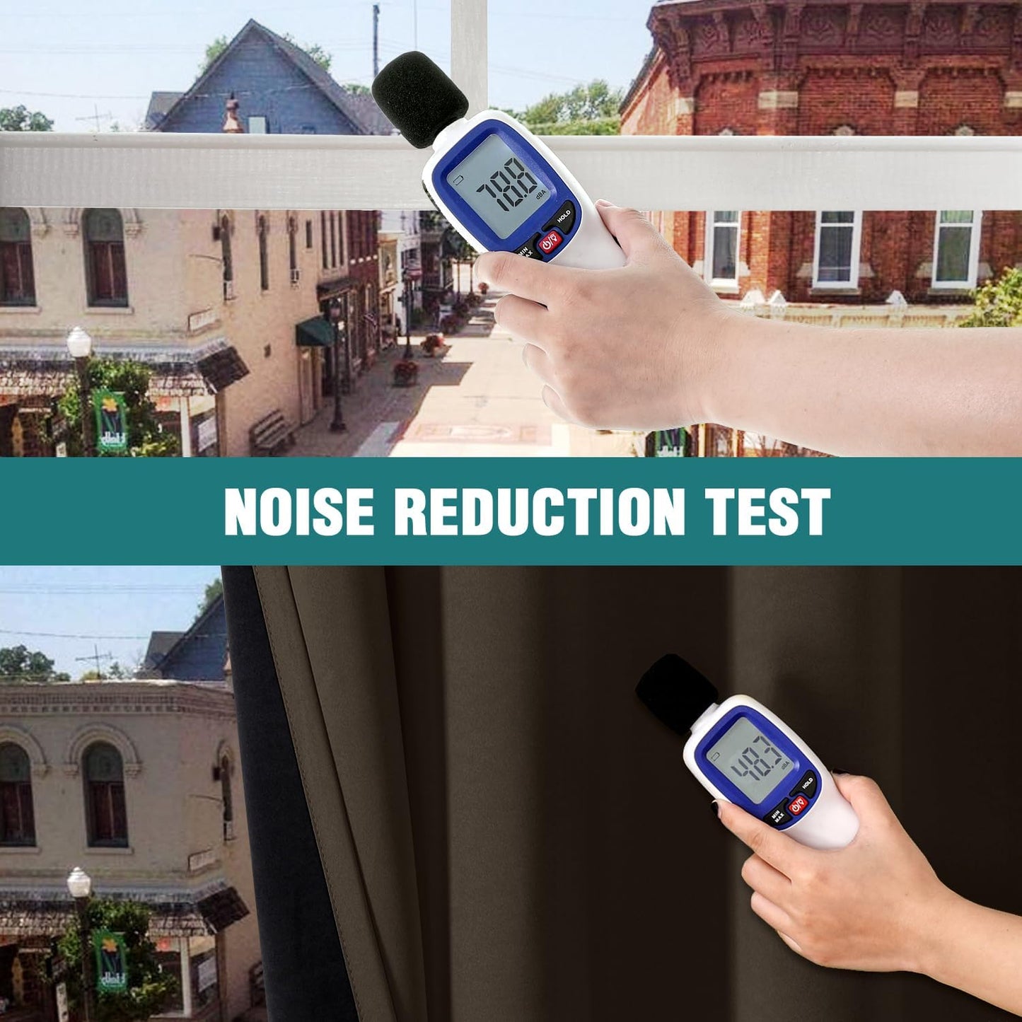 ChrisDowa 100% Blackout Curtains 72 inch Long for Bedroom with Black Liner, 2 Thick Layers Total Blackout Thermal Insulated Grommet Window Curtains 2 Panels Set (Brown, 42 x 72 Inch)