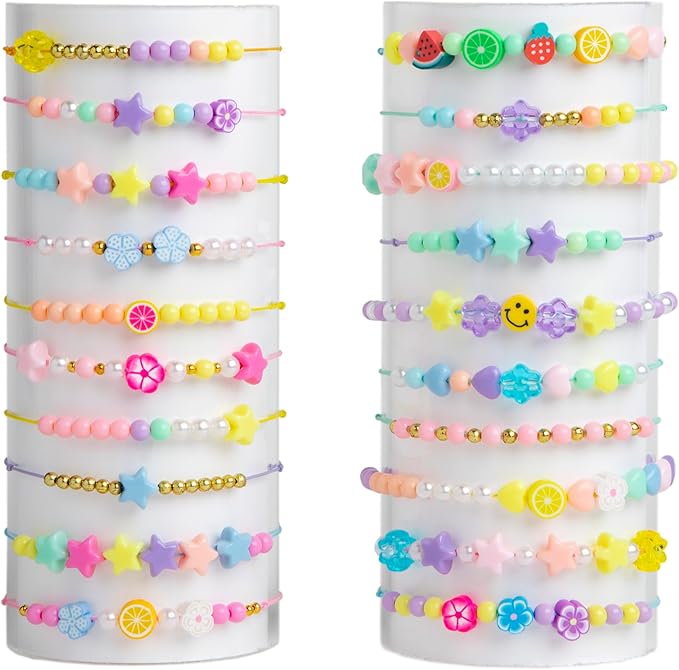 Craft-tastic - DIY Chance Bracelets - Friendship Jewelry Bracelet Making Craft Kit with a Spinner and Dice - for Girls and Kids Ages 8, 9, 10, 11 and Up