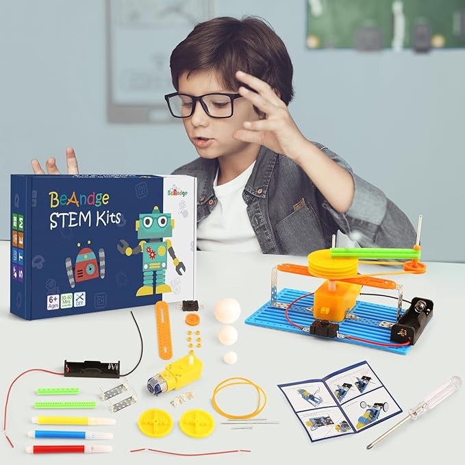 Solar System Model STEM Kits, Bulk Craft Science Kits for Kids Age 8-12, STEM Toy for Ages 8-13 8-10, Science Experiment Building Projects 6-8 12-14, Engineering Toys Gifts for Boys Girls 6 7 8 10 12