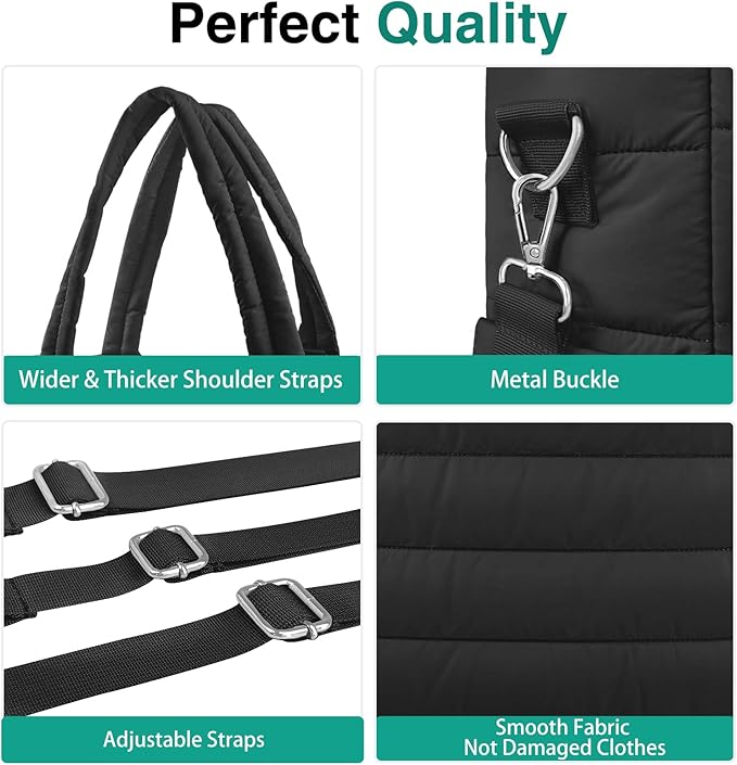 Diaper Bag Tote, Baby Diaper Tote Bags Crossbody Hospital Bag Travel Large Mommy Bag, with Silicone Pacifier Case