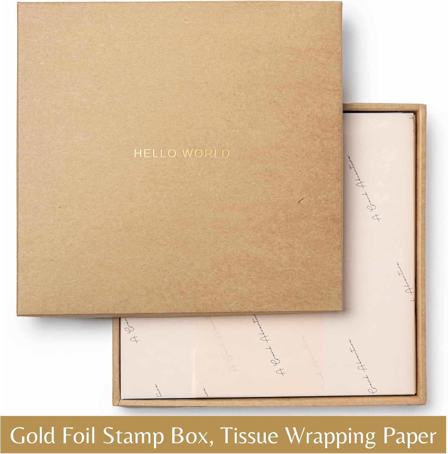 Joss & Lac Gender Neutral | Minimalist Keepsake Memory Book Photo Album for Baby Boy or Girl First 5 Years – A Milestone Book to Record Every Event from Birth to Age 5 (Black Forest)