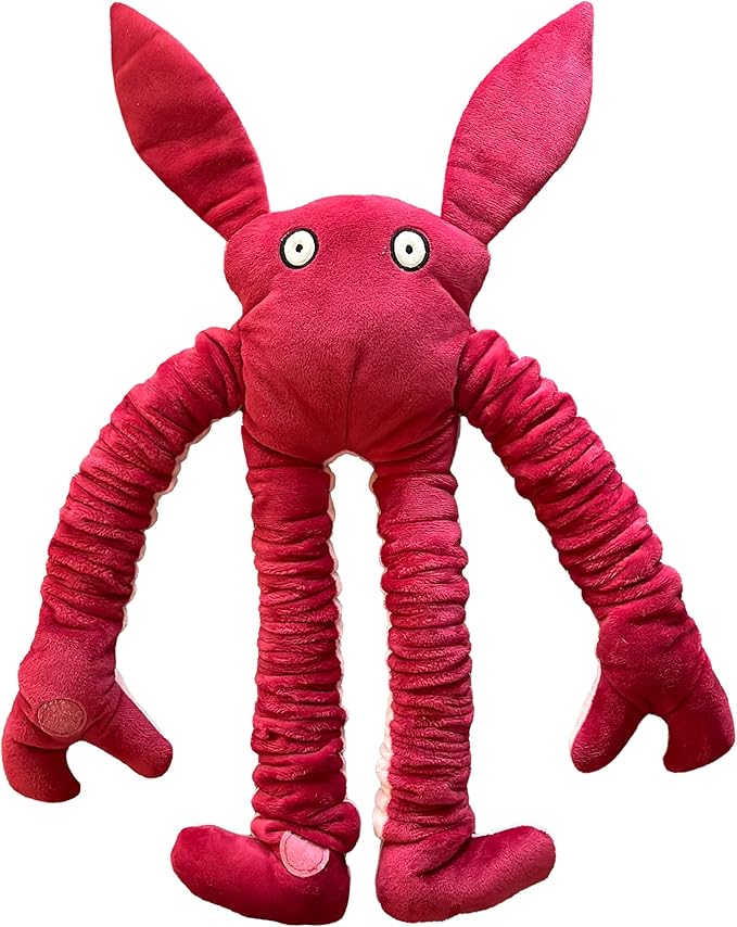 Mushies Stretchable Pop Tube Toy – Extra-Long 18" Retractable Arms/Legs, Hook and Loop Hands/Feet – Wearable, Bendable Fidget for Focus, Mood & On-The-Go Fun