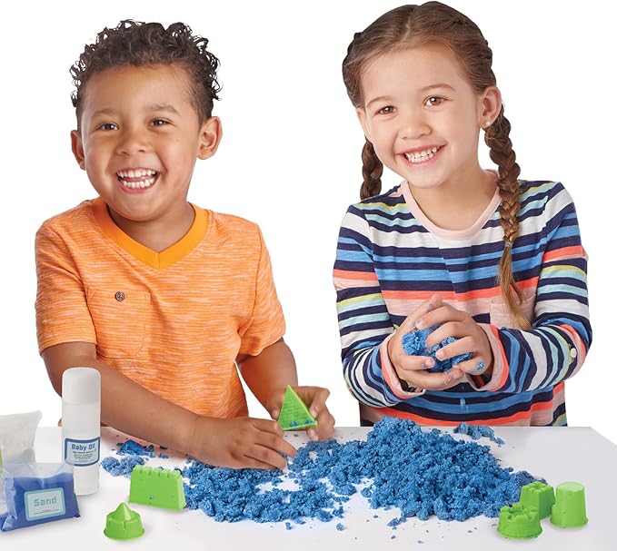 MindWare Science Academy Junior Labs - Make Your own Space Sand Craft with 3 Non-Toxic Ingredients - Early Science Experiments for preschoolers
