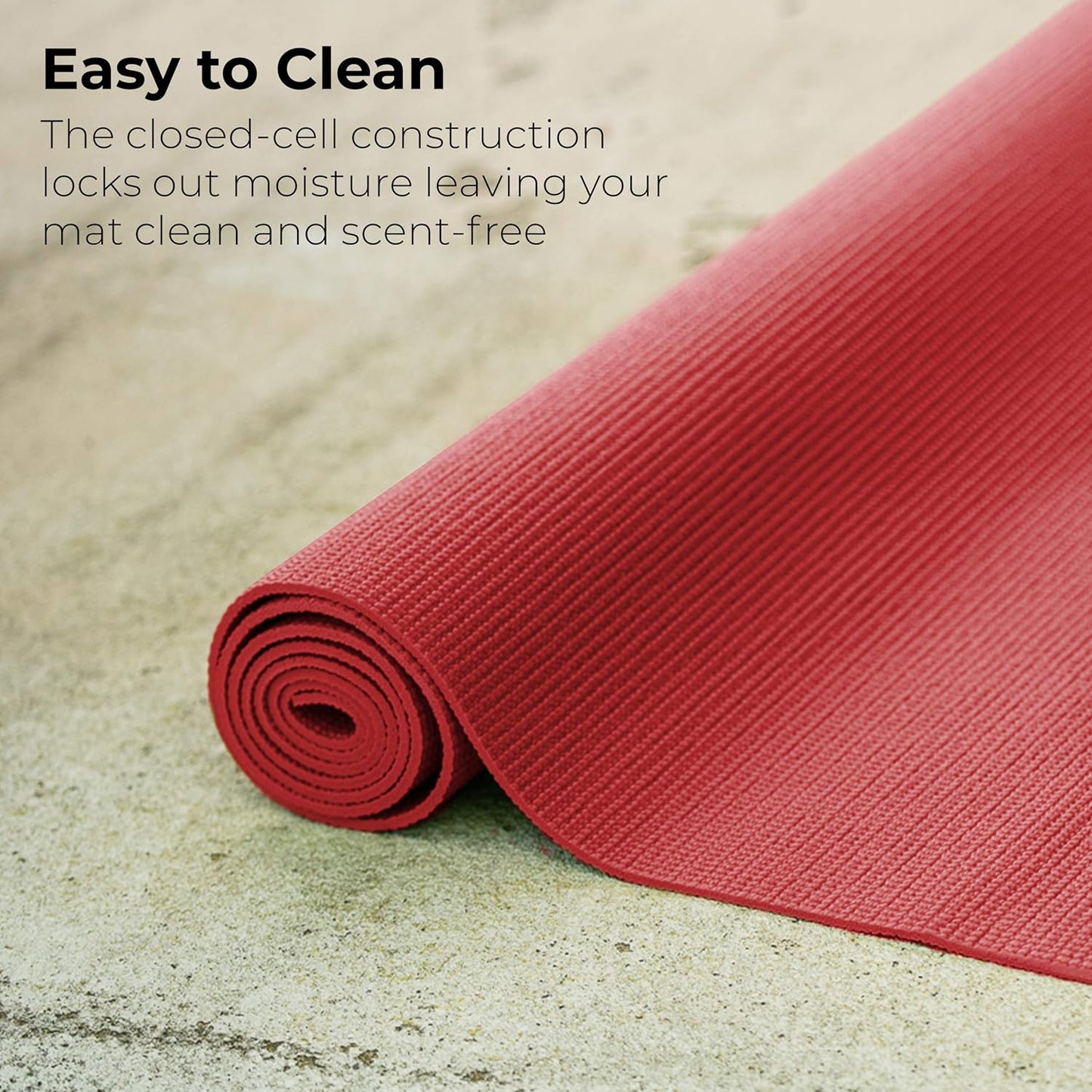 Hello Fit 10-Pack Yoga Mat, 68" x 24" Non Slip Exercise Mat, 4mm Thick Gym Mat for Fitness and Stretching, Bulk Non Toxic Yoga Mats for Schools and Studios