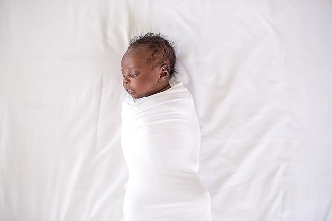 Copper Pearl Baby Swaddle Blanket - Premium Knit Baby Blanket, Large Soft Stretchy Receiving Blankets for Baby Boy and Girl, Swaddles for Newborn, Infant, and Toddler (Dove)