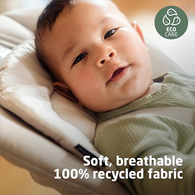 Maxi-Cosi Minla 6-in-1 High Chair for Babies & Toddlers, Portable Foldable Highchair, EcoCare Fabric, 9 Heights, 5 Reclines, 4 Tray Positions, Classic Graphite