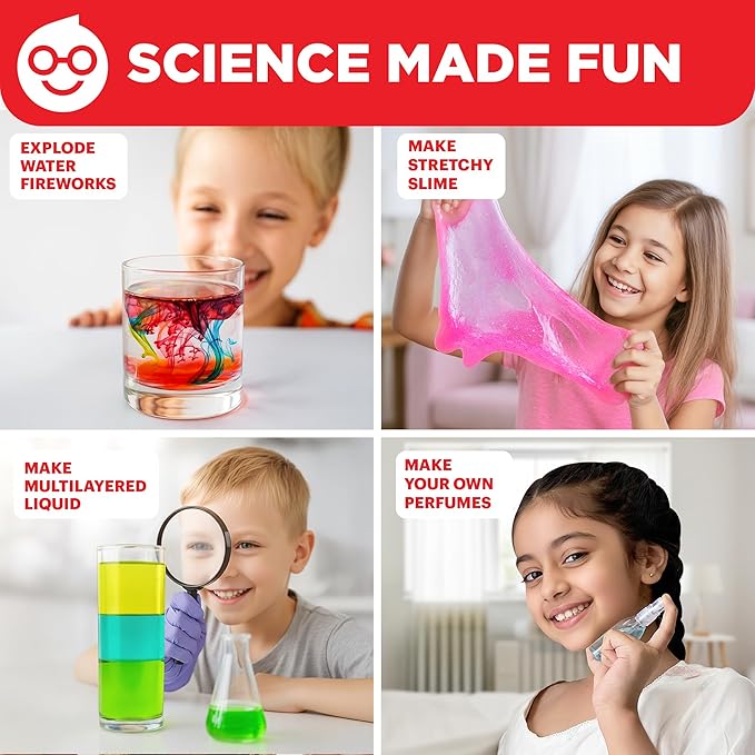 Doctor Jupiter My First Science Kit for Kids Ages 4-5-6-7-8 | Birthday Gift Ideas for 4+ Year Old Boys & Girls | Toy Stem Kit with 100+ Experiments | Learning & Educational Projects