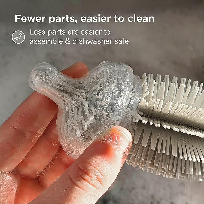 Smilo Baby Bottle Set with Stage 0 Slow Flow Anti Colic Nipple, 10 Oz / 300 ml Capacity, 3X Pack of Anti Colic Baby Bottles 0-3 Months - Green