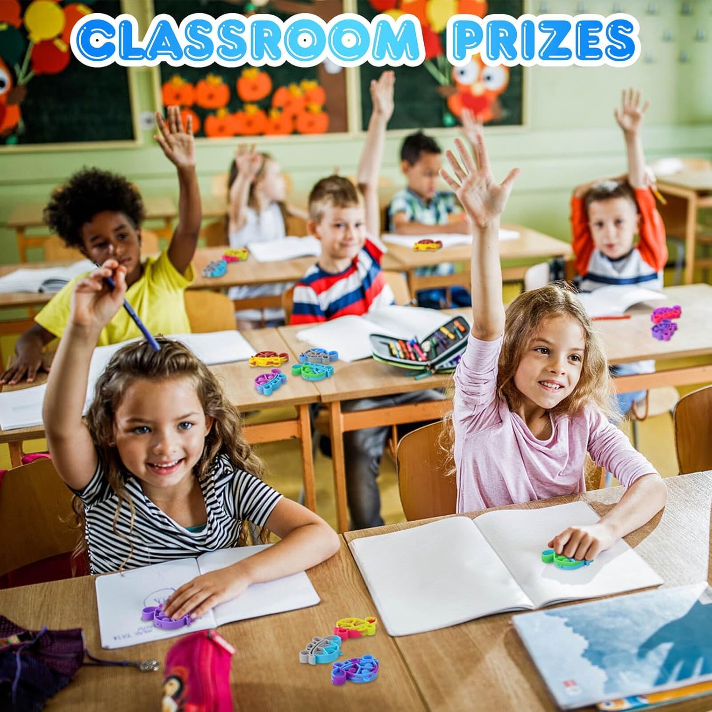 Pop Fidget Toys Its Party Favors for Kids 4-8 8-12, 20 PCS Turtle Toys Mini Pop Keychain It Toddler Fidget Toy Bulk Fidgets for Classroom Prizes Birthday Goodie Bag Stuffers Autism Sensory Toys Packs