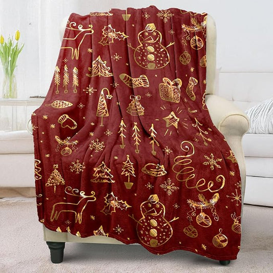 TEHALK Toddler Blankets for Boys & Girls - Personalized Dinosaur Glow in Dark Throw Blankets 40"x60"