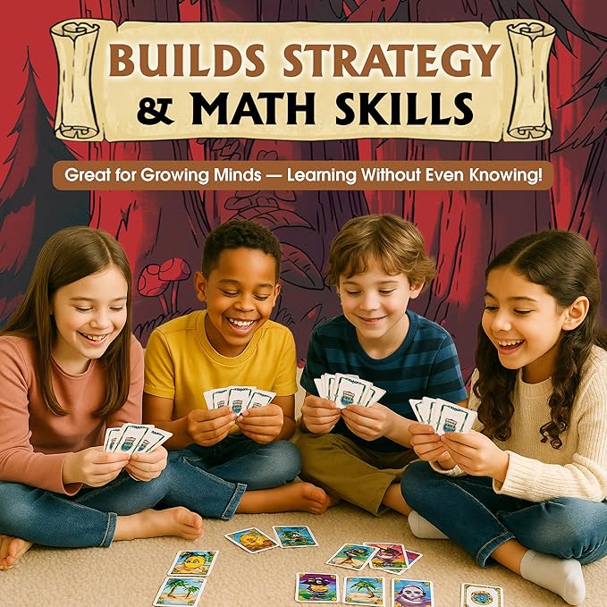 Detectorist Rummy Playing Card Game Set for Kids and Adults – Fun Strategy Card Game for Family Game Night – Ages 7+ – Easy to Learn, Enhances Math & Thinking Skills – Great Gift or Stocking Stuffer