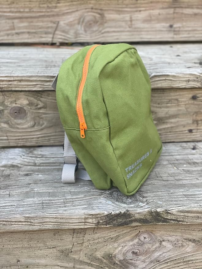 Hip Baby Wrap - Adventure-Ready Backpack for Toddlers - Cotton - Wipeable Fabric Lining and Large YKK Zipper - Perfect for Little Explorers, Comfortable & Stylish Design - Green