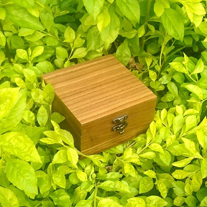 Walnut Color Watch Box Jewelry Box, Handcrafted for Keepsakes, Father's Day, Mother's Day, Anniversaries, Christmas, Valentine's Day Box (Watch Box-11 * 11cm)