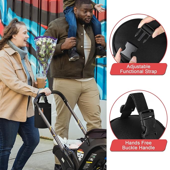 Accmor Breastmilk Cooler Bag, Insulated Baby Bottle Cooler Tote Bags for Nursing Mom Daycare