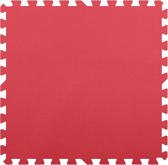 Flooring Inc's 1/2" Soft Non-Toxic Baby Play Mat, Toddler Playmat, Colorful Puzzle PlayMat, Floor Mats for Kids & Babies, EVA Foam Interlocking Tiles for Nursery & Playroom | Blue, 15 Tiles, 60 Sq/Ft