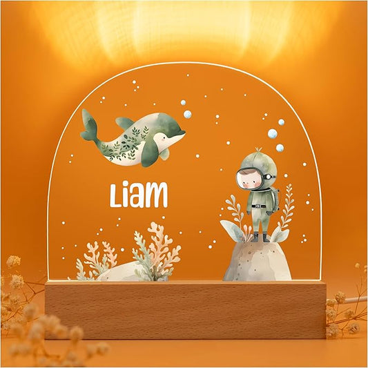 Baby Night Light/Newborn Boy Gifts/Personalized Baby Gifts/Custom Cloud Light for Bedroom/Unique Nursery Decor