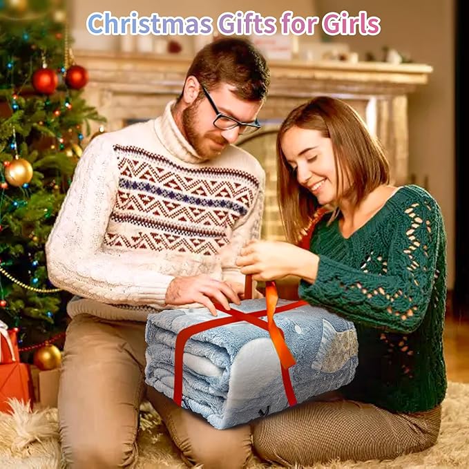 TEHALK Glow in The Dark Blankets for Kids - 50"x60" Personalized Baby & Toddler Blankets