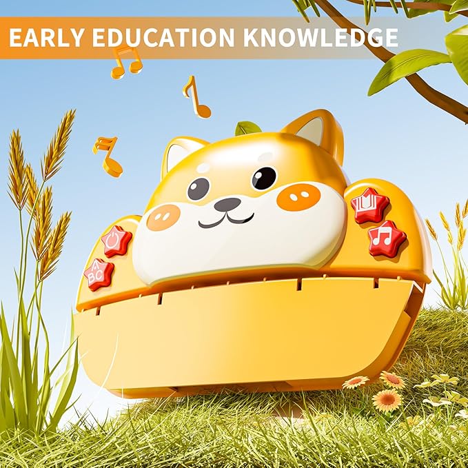 NIPLOOW Magnetic Drawing Board with Early Educational Toy, Doodle Board Montessori Preschool Travel Toys Gifts for 3 4 5 6 Year Old Etch Sketch Erasable Writing Pad