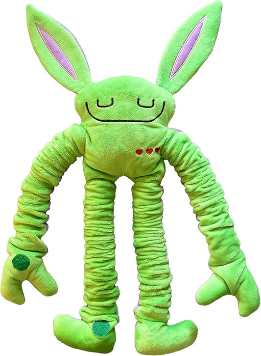 Mushies Stretchable Pop Tube Toy – Extra-Long 18" Retractable Arms/Legs, Hook and Loop Hands/Feet – Wearable, Bendable Fidget for Focus, Mood & On-The-Go Fun
