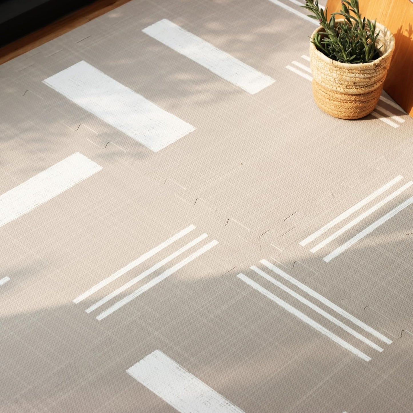 Baby Play Mats for Floor - Nira (6x6ft) - Premium EVA Foam Play Mat for Babies & Toddlers - Perfect for Tummy Time, Crawling, Playroom - Stylish & Comfortable Kids Play Mat