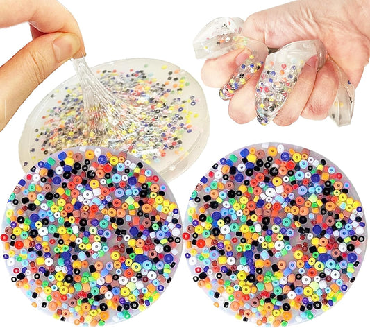 2 Pack Skin Picking Fidget Toys, Sensory Pick Pad Fidget Toy, Picky Party Pad, Trichotillomania Toys for Skin Pickers, Dermatillomania ADHD OCD for Adults, Power Your Fun (10CM/3.9inch)