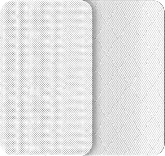 33x20 Rectangle Bassinet Mattress Topper: 2" Thick Dual Side Gel Memory Foam Bassinet Mattress for Baby Delight/Mika Micky/KoolerThings Bedside - All-Season Design - Exact Fit Replacement Bassinet