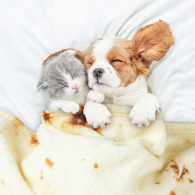 Zulay Kitchen Premium Soft Flannel Baby Blanket - 47 Inch Double-Sided Swaddling for Toddlers & Babies, Newborn Gift