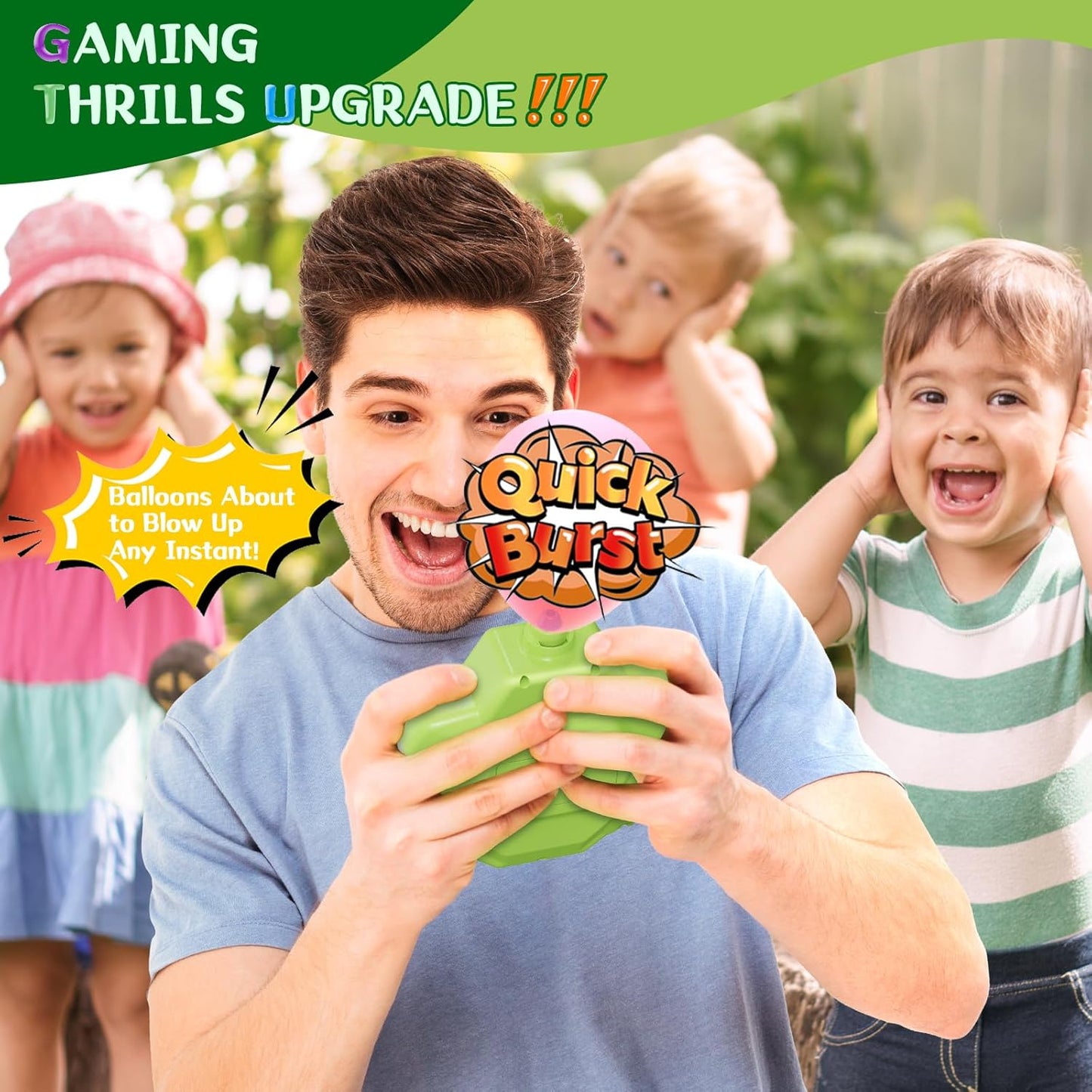 Fast Push Puzzle Game Console, Light up Handheld Pop it Fidget Toy for Kids 3-12, Funny Birthday Gifts for Girls and Boys