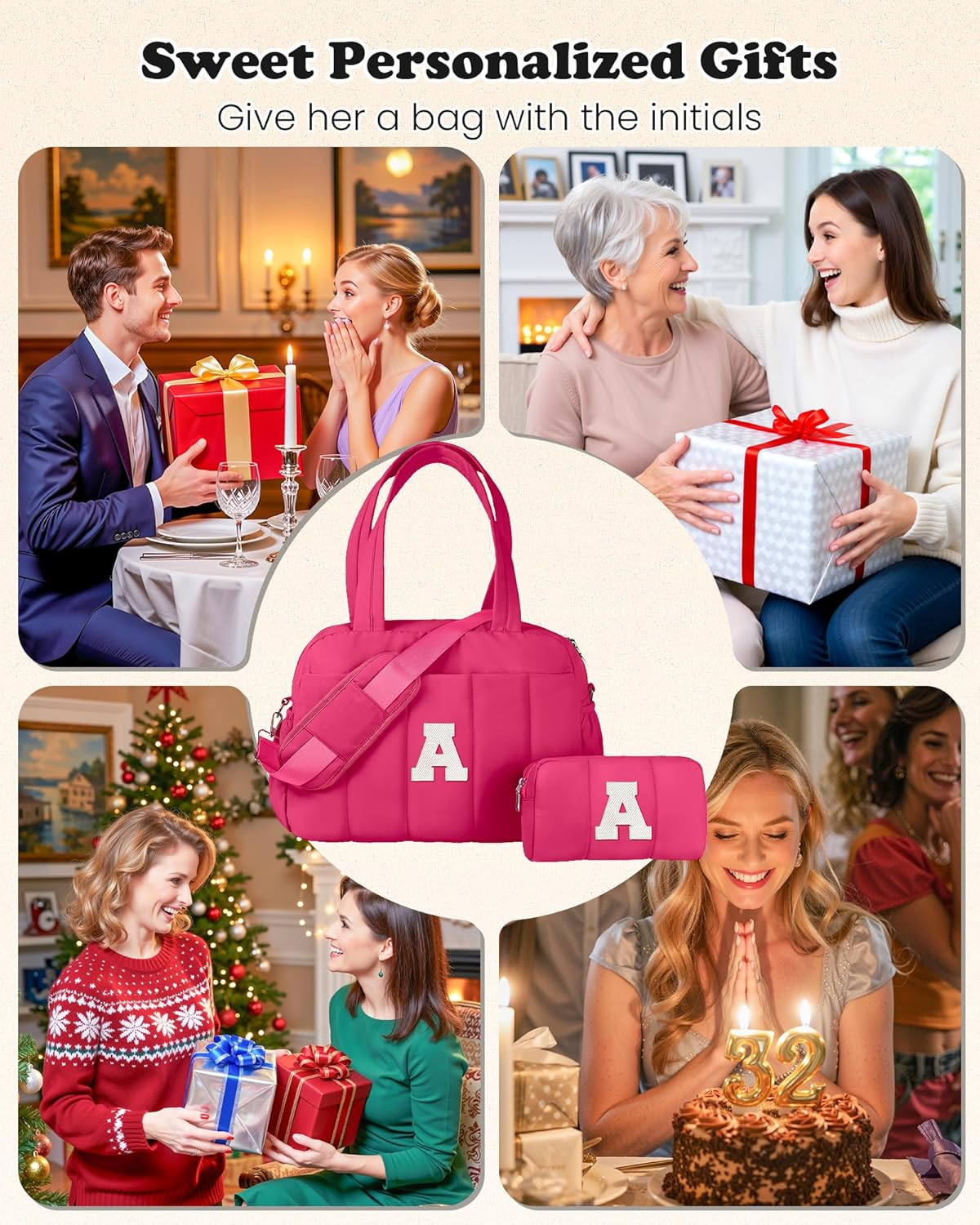 Dance Bag, Kid Weekender Bags，10 Year Old Girl Birthday Gifts-Girl Overnight Bag with Wet Pocket，Lightweight Travel Tote Personalized Cheer Bags with Makeup Pouch