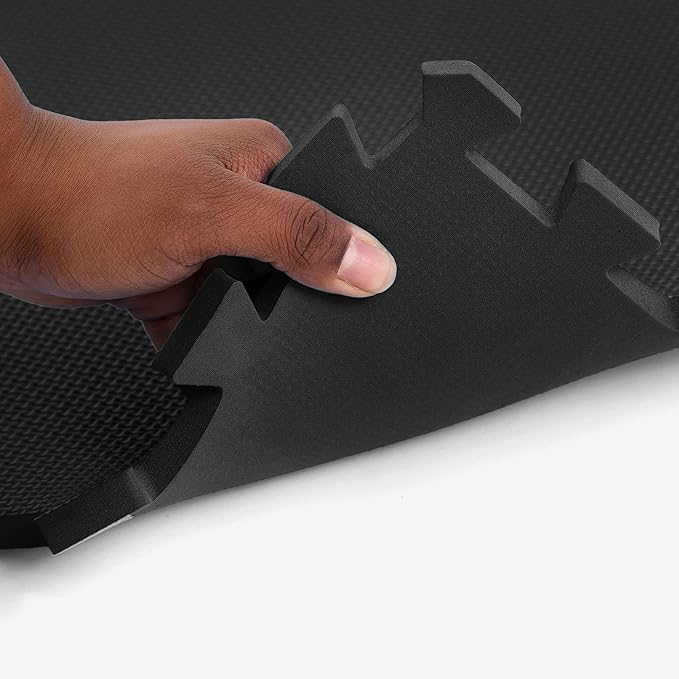 Flooring Inc's 1/2" Soft Non-Toxic Baby Play Mat, Toddler Playmat, Colorful Puzzle PlayMat, Floor Mats for Kids & Babies, EVA Foam Interlocking Tiles for Nursery & Playroom | Blue, 15 Tiles, 60 Sq/Ft