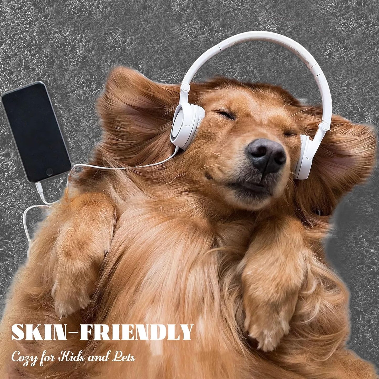 5x7 Area Rug for Living Room: Fluffy Shag Soft Washable Rugs Fuzzy Plush Indoor Carpet for Bedroom Nursery Playroom Dorm Kids Girls Boys Room (Dark Grey, 5'x7')