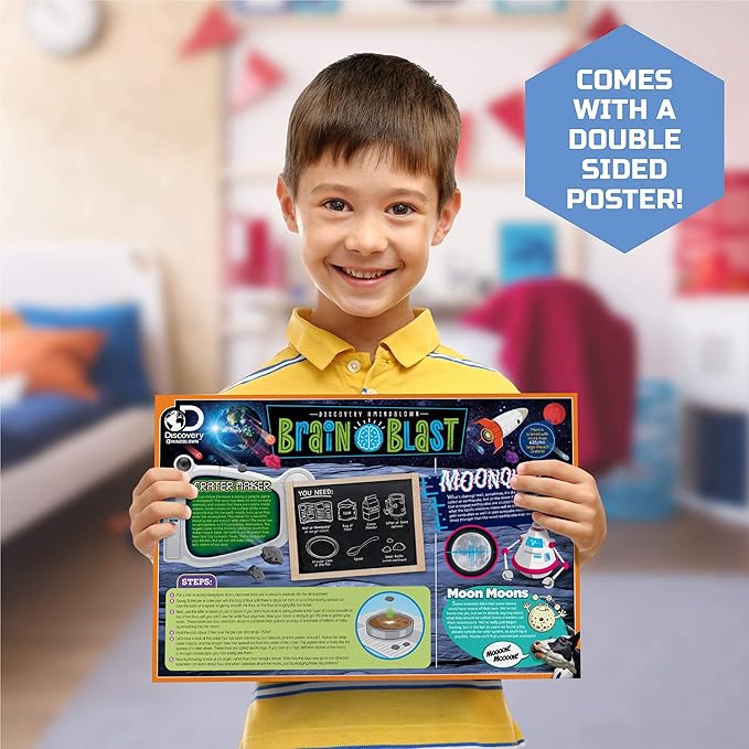 Discovery Model Engine Building Kit, DIY 4-Cylinder Combustion Engine, Working Pistons Fan Valves Belts LED Lights, STEM Mechanic Engineering Construction Experiment Set, Kids & Adults Gift