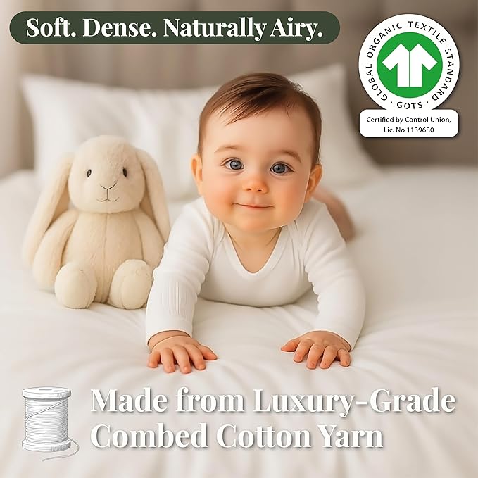 Organic Bedside Sleeper Sheets 33x20 for Maxi COSI Iora, Koola Baby Delight Joy, Angelbliss, Kidsclub, Newton - Aegean Heritage Turkish Cotton 200GSM, Feel The Quality at First Touch Bassinet Sheets