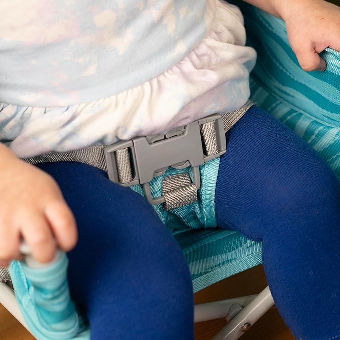 Bright Starts Disney Finding Nemo Pop 'N Sit Portable Booster, Indoor/Outdoor Use, Floor Seat with Feeding Tray, 6 Mos - 3 Yrs