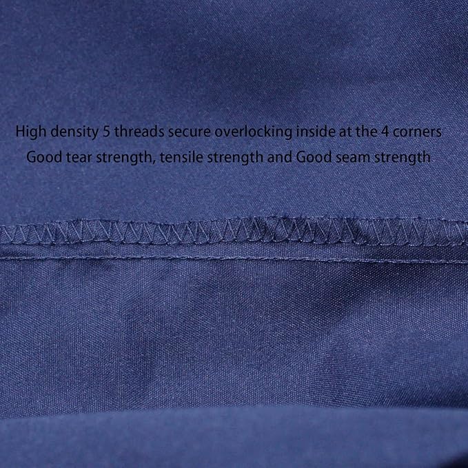 CaSaJa Navy 3 Pack Bassinet Sheet Set, Silky Soft Handfeel with Comfy Napping Surface for Baby Boy and Girl, Flexible Fits Various Kinds of Cradle and Bessinet Mattress Up to 15" x 30" and Breathable