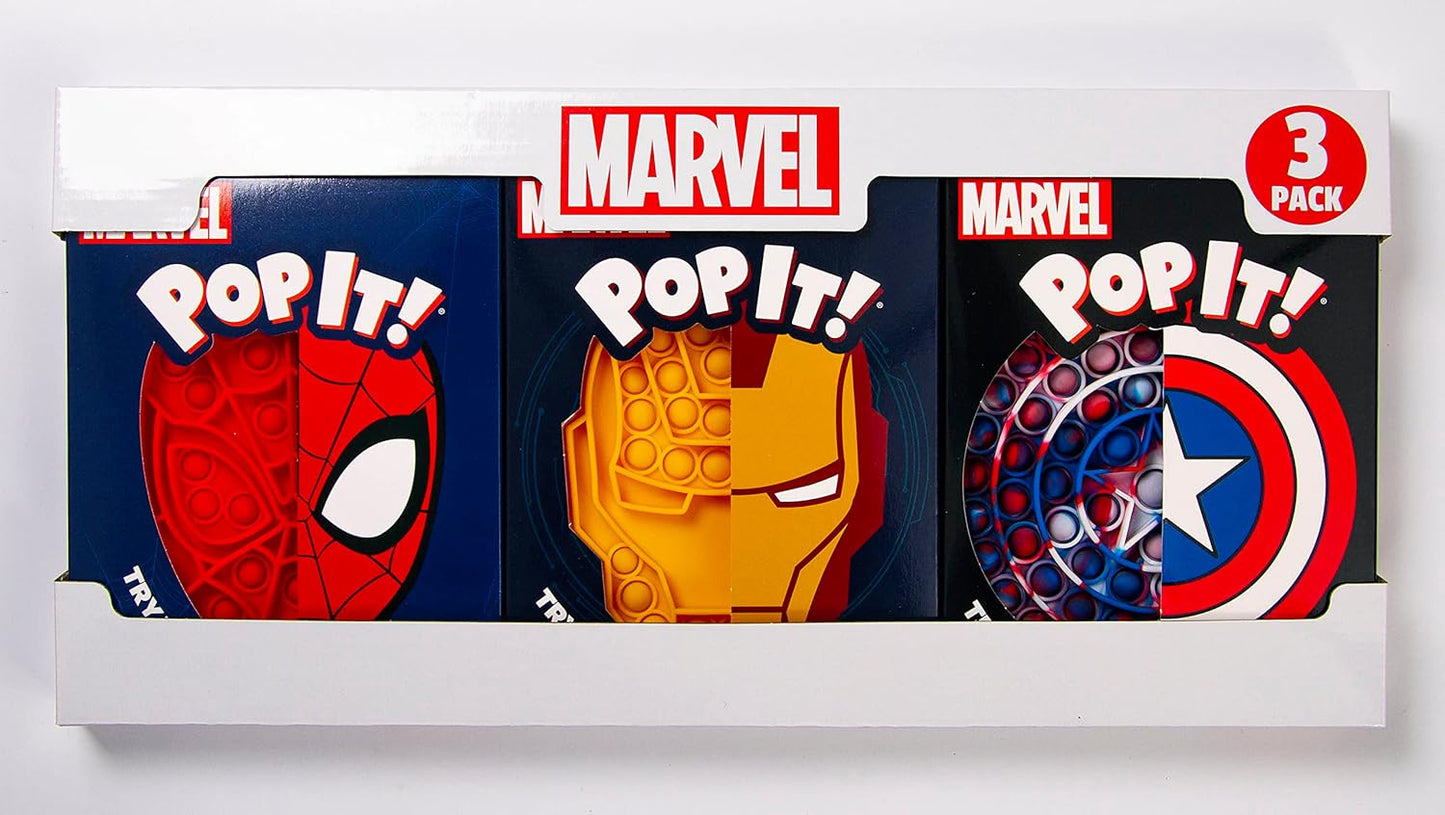 Buffalo Games - Pop It! Licensed - Marvel 3pk