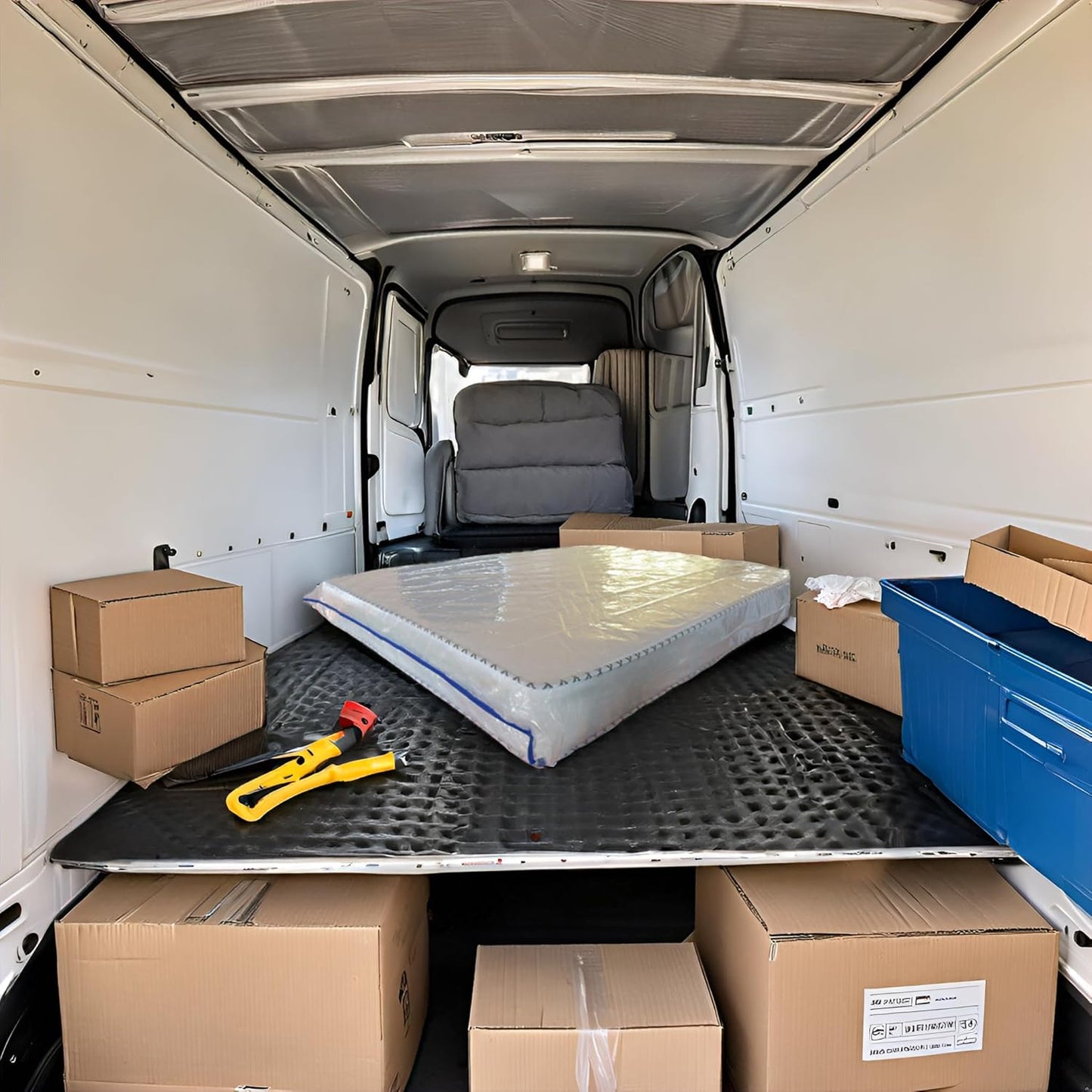 2 Pack King Mattress Bags for Moving and Storage-5 Mil Zipper Plastic Waterproof Mattress Storage Bags