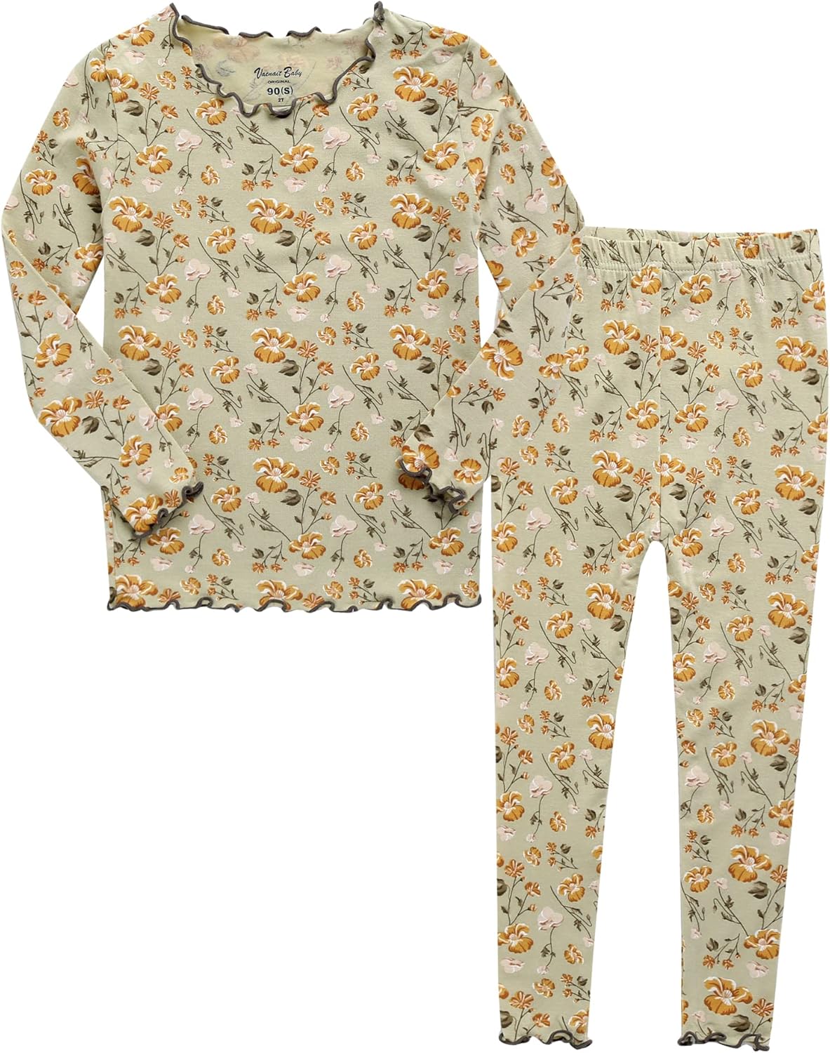 VAENAIT BABY 6M-12Y Kids Unisex Girls & Boys Soft Comfy Modal Tencel Sleepwear Pajamas 2pcs or 4pcs Set