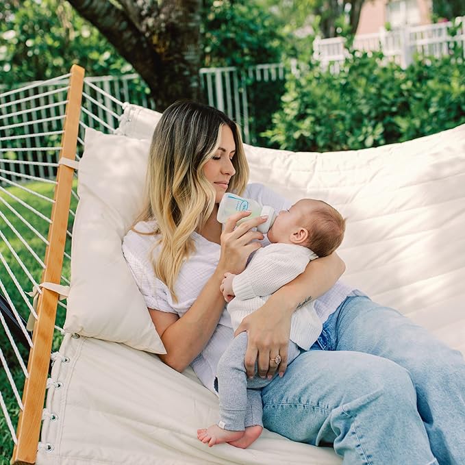 Dr. Brown's Natural Flow Anti-Colic Options+ Wide-Neck Glass Baby Bottle Starter Set with 100% Silicone Glass Bottle Sleeves, Baby Bottle Brush, Prevent Pacifier and Pacifier and Bottle Wipes