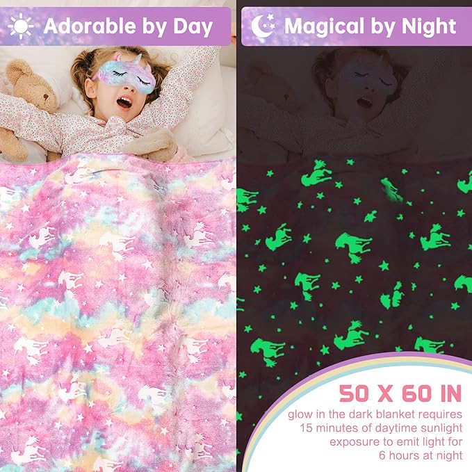 Jenria Unicorn Gifts for Girls, Christmas Birthday Gifts for Girls Age 3 4 5 6 7 8 9 10 Years Old Girl Birthday Gift Ideas, Unicorn Toys, Daughter, Niece, Granddaughter