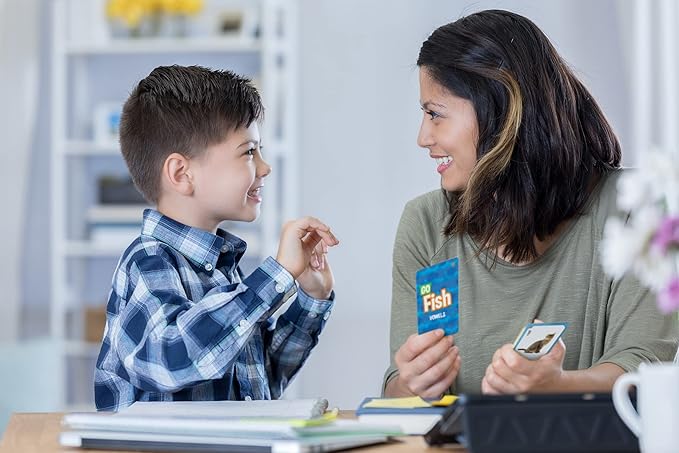 Teacher Created Resources Go Fish Vowels Flash Cards (EP62049), Medium