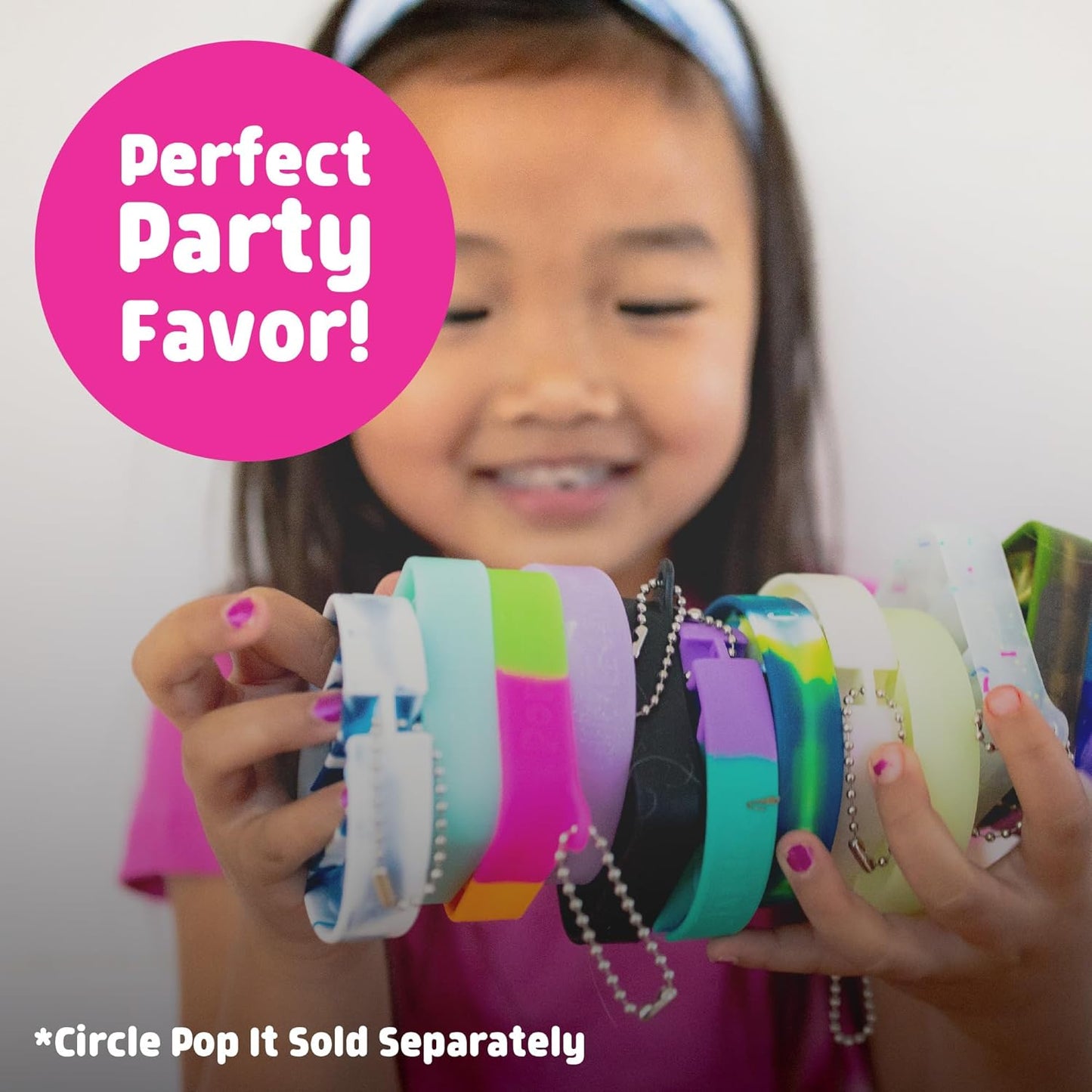 Chuckle & Roar - Pop It! - Mini Squares Party Mega Pack - 88 Never Ending Bubble Popping Toys - Great for Parties or Gifts - Preschool Fidget Toy - Ages 3 and Up