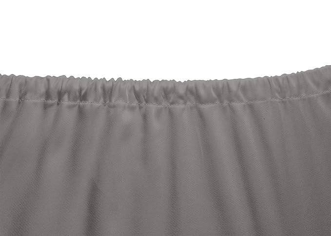 Crib Fitted Sheet by Pure Bamboo, Genuine 100% Organic Viscose Derived from Bamboo, Luxuriously Soft, Ultimate Cooling, Fits Standard Size Crib Mattress (Stone Grey)