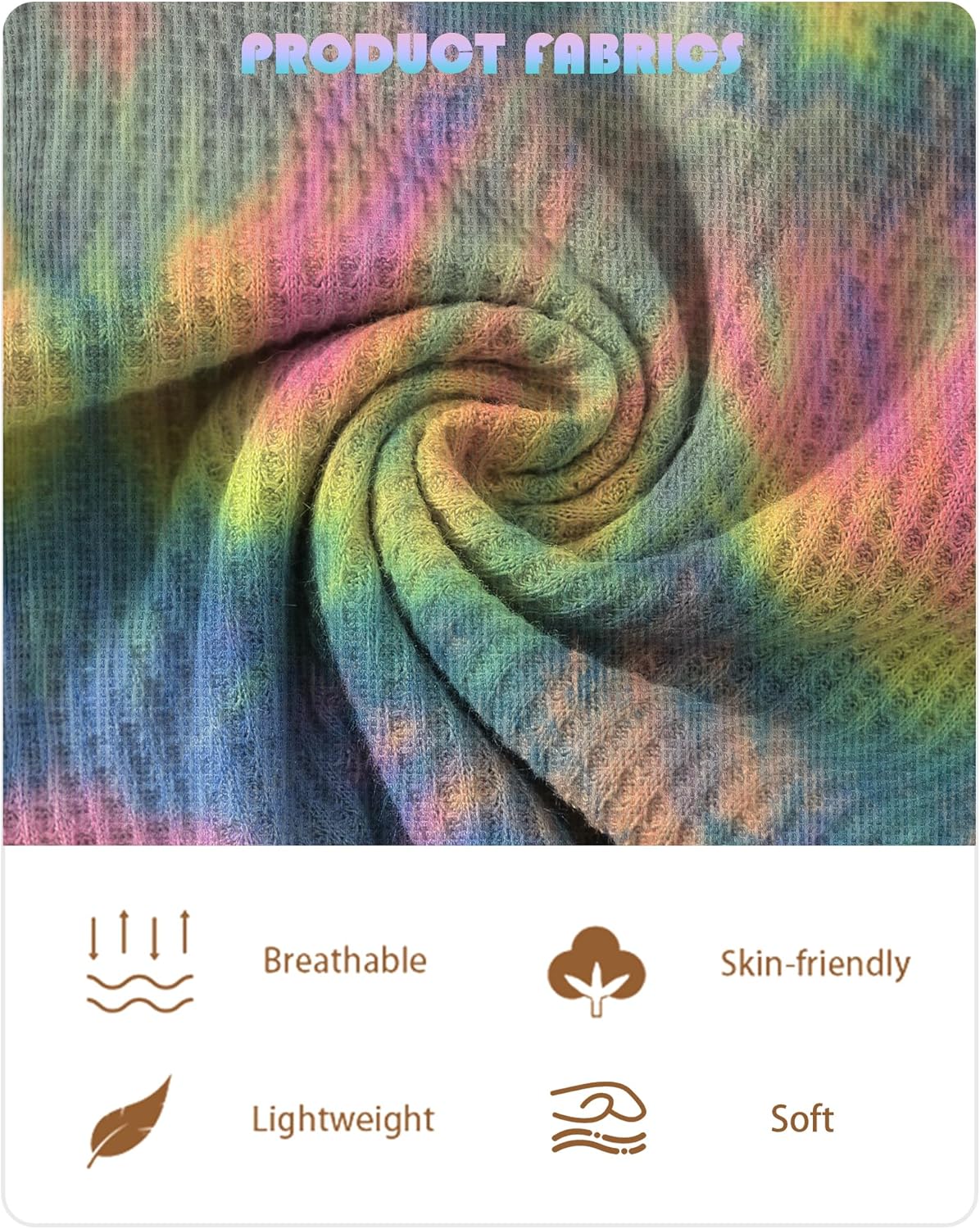 Jimonda Baby Bodysuit Newborn Tie Dye Clothes Infant Waffle One Piece Romper Baby Boys Girls Short Sleeve Jumpsuit Outfits