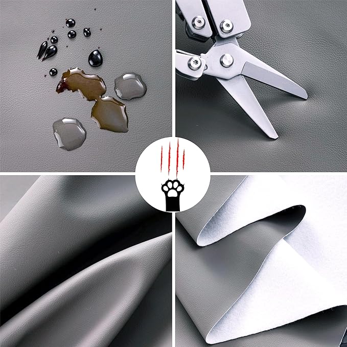 Toddler Dining Table Booster seat, PU Washable Waterproof Double seat Belt Non-Slip Bottom Booster seat for Dining Toddler, Portable Travel Increase Cushion